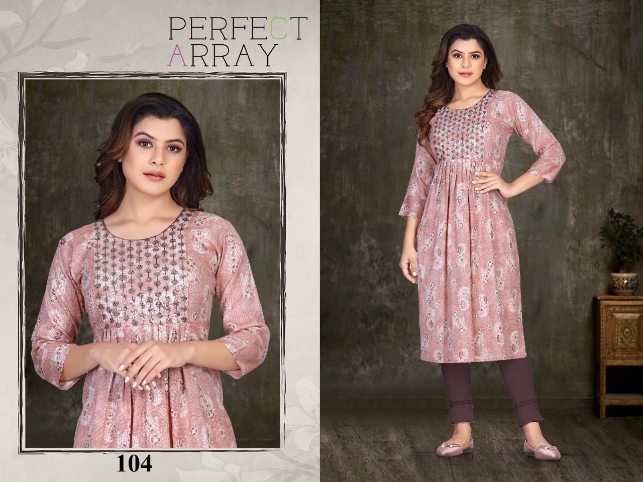 Beauty Queen Sequence 1 Designer Fancy Ethnic Wear Kurti Collection